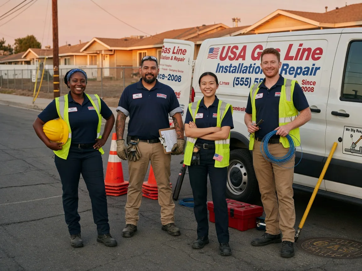 Gas Line Installation company in Dyersville, IA